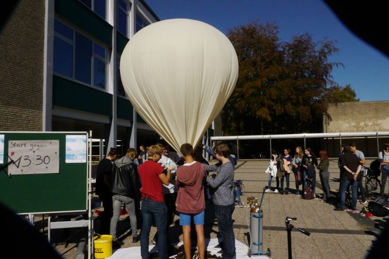 Experimente in der Stratosphäre (AG ab 5)